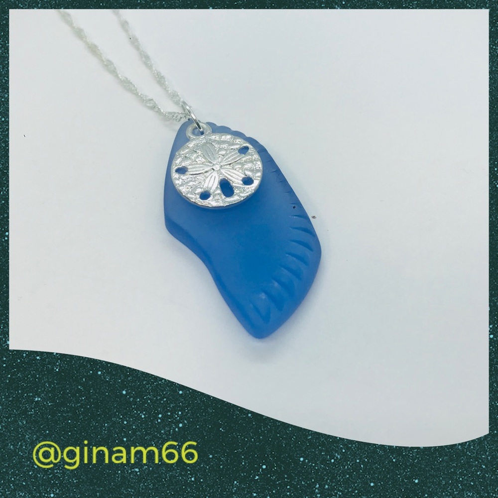 New Sea Glass Pendant by G’s Treasures